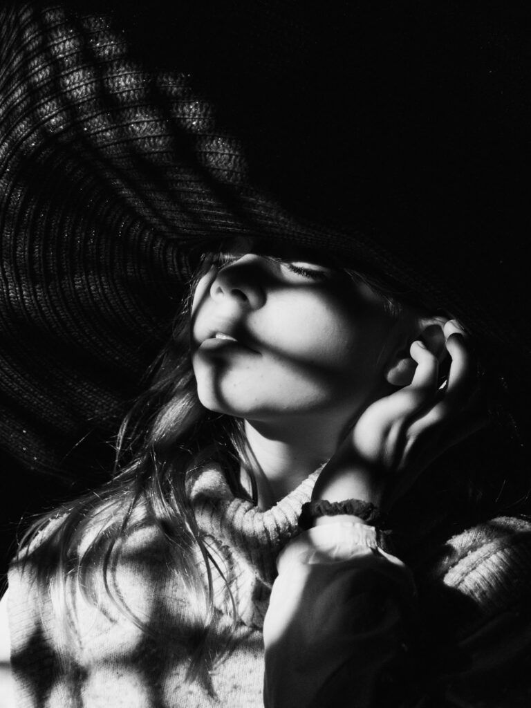 photographe portrait clair-obscur