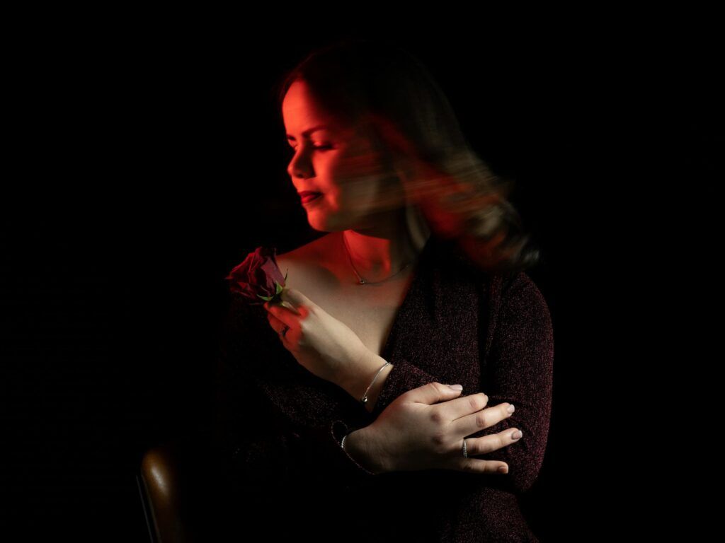 photographe portrait clair-obscur