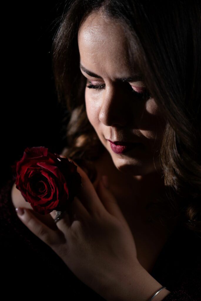 photographe portrait clair-obscur